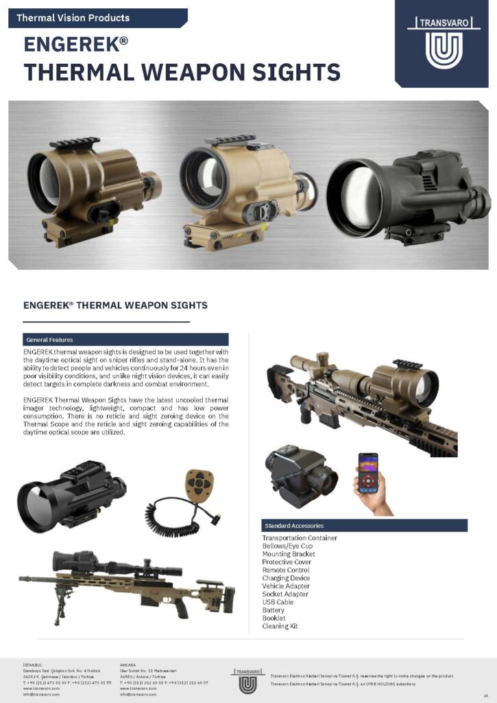 ENGEREK®THERMAL WEAPON SIGHTS