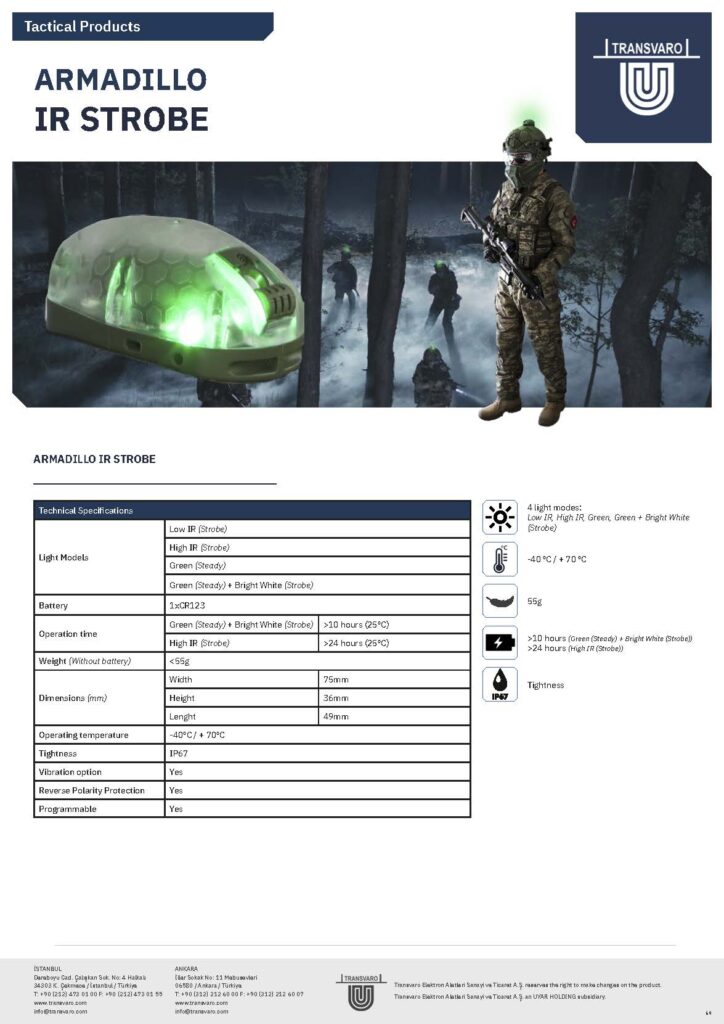 ARMADILLO IR STROBE