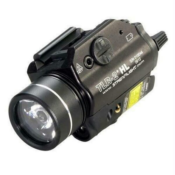 LINTERNA CON LÁSER ROJO STREAMLIGHT TLR-2 HL para arma corta